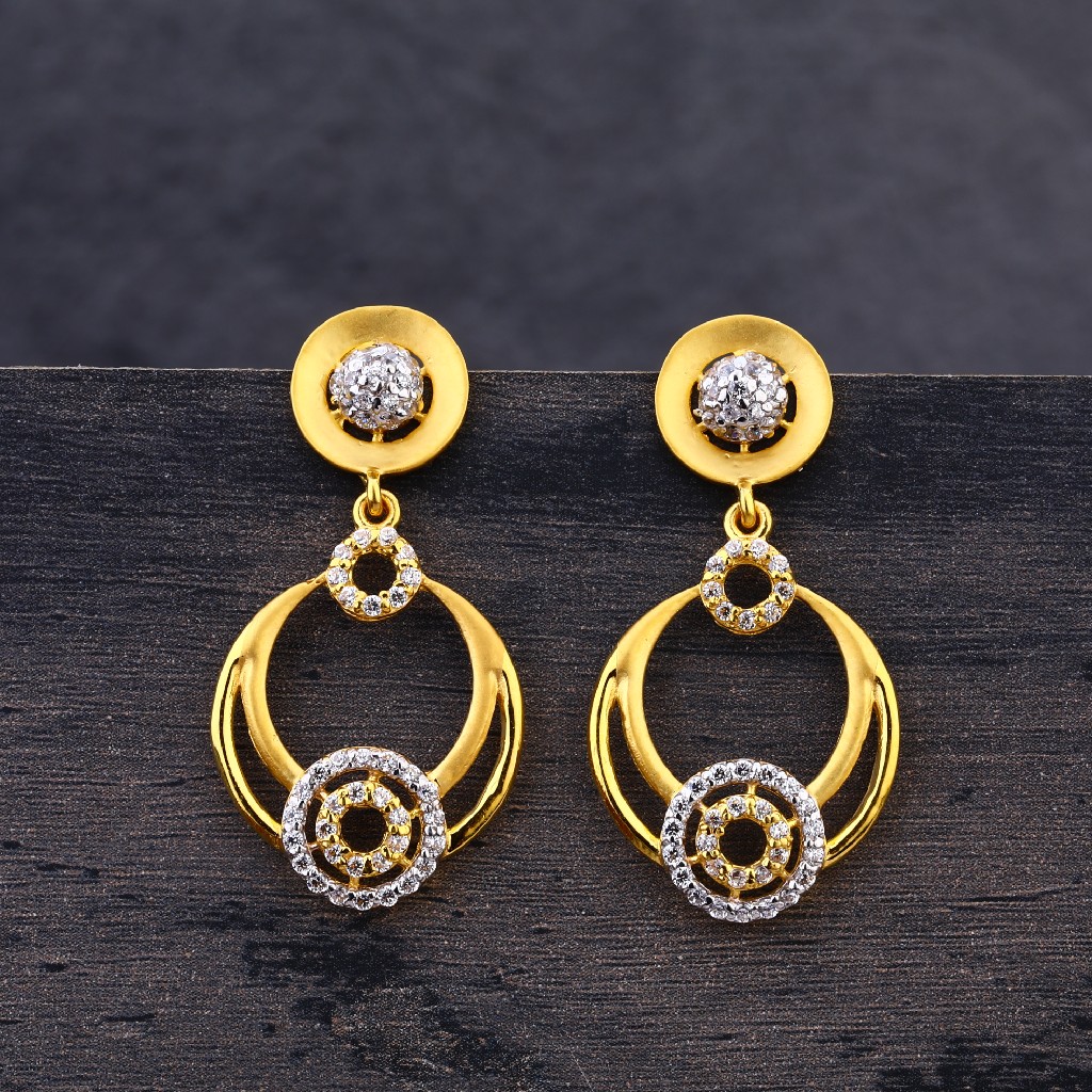 22Kt Gold Women's Stylish Jhummar Earring LJE241