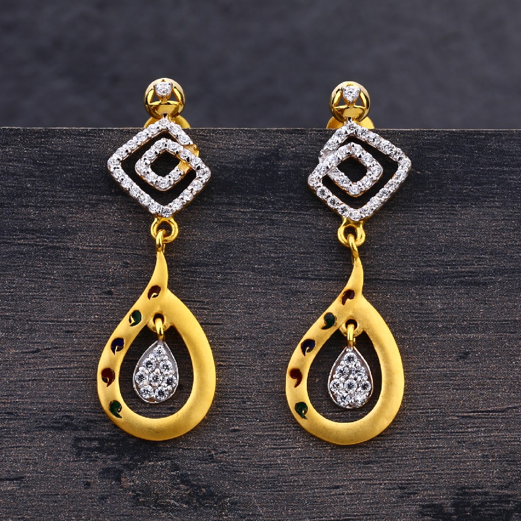 22Kt Gold Women's Fancy Jhummar Earring LJE242