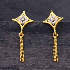 22Kt Gold Women's Designer Jhummar Earring LJE244