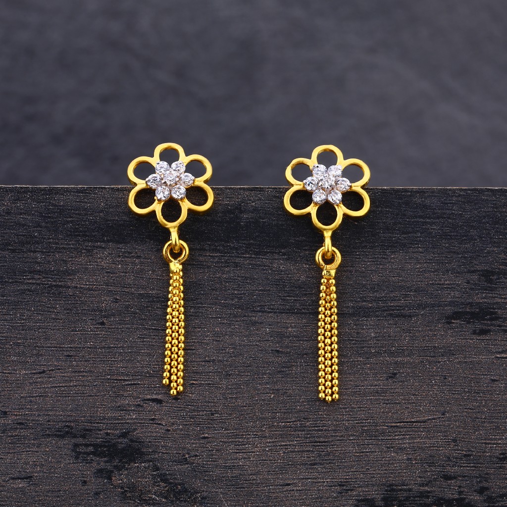 22kt gold women's jumm earring lje246