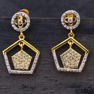 22KT Gold Exclusive Hallmark Zhummar  Earring LJE153