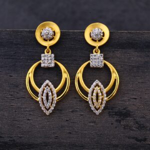 22KT Gold Classic Hallmark Zhummar  Earring LJE155