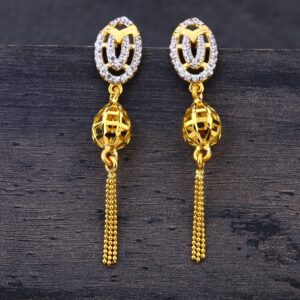 22KT Gold Hallmark Zhummar  Earring LJE156
