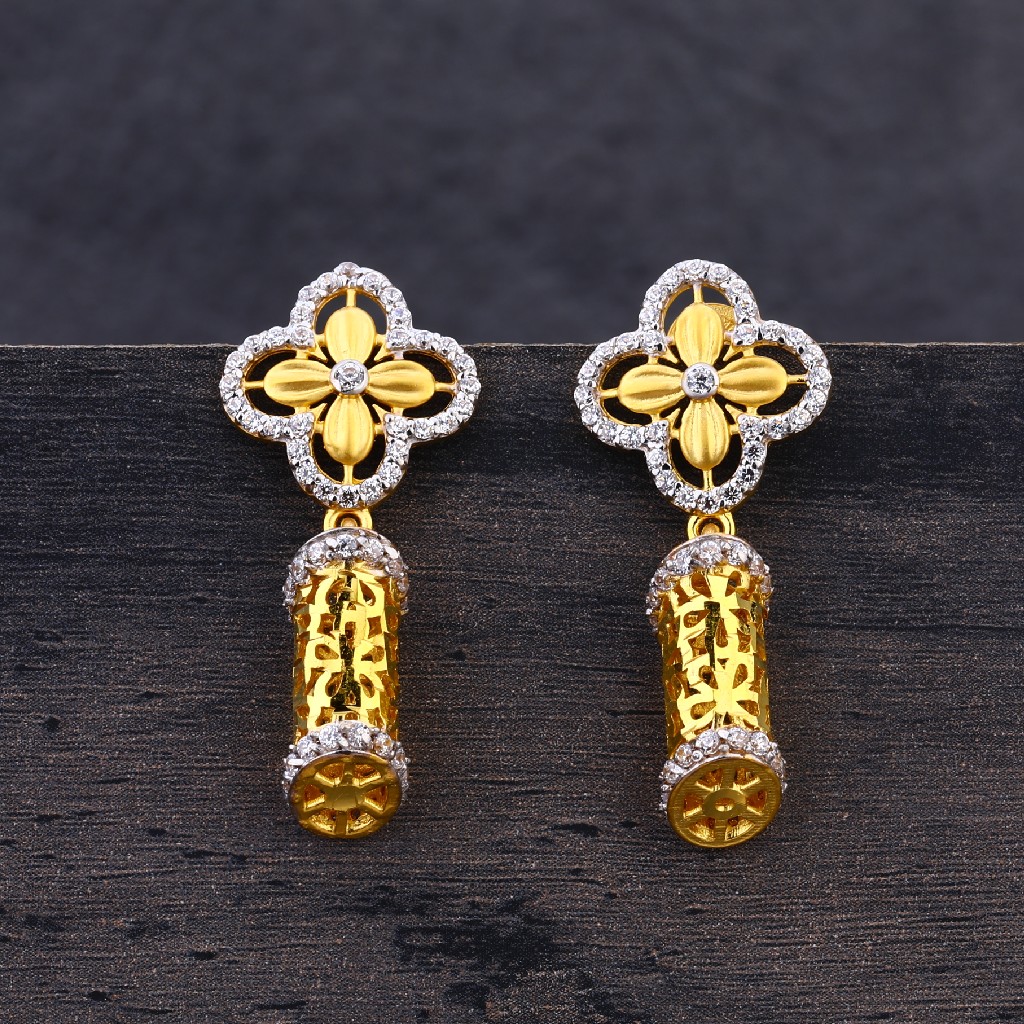 916 Gold Ladies Classic  Jhummar Earring LJE176