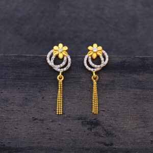 916 Gold Hallmark Classic Jhummar Earring LJE185