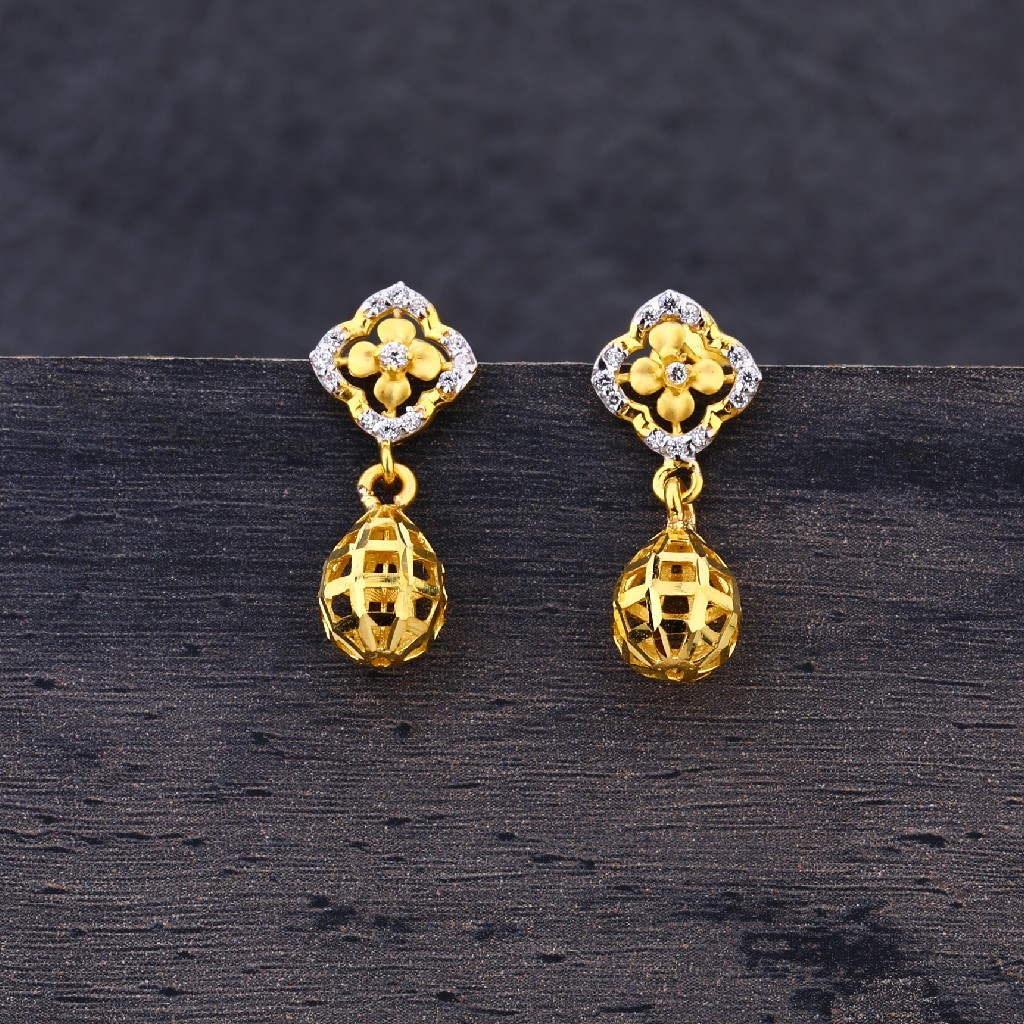 916 Gold Stylish  Jhummar Earring LJE189