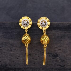 916 Gold Fancy Jhummar Earring LJE190