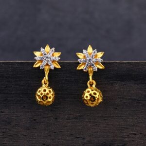 916 Gold Classic  Jhummar Earring LJE193