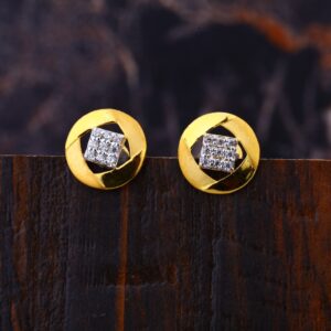 916 Gold Cz Earring LFE330