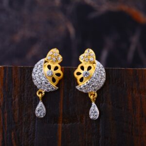 22KT Diamond Fancy  Hallmark Earring LFE328