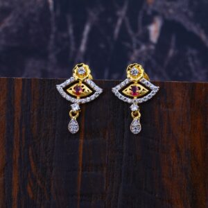 916 Gold Hallmark Women's Earring LFE289