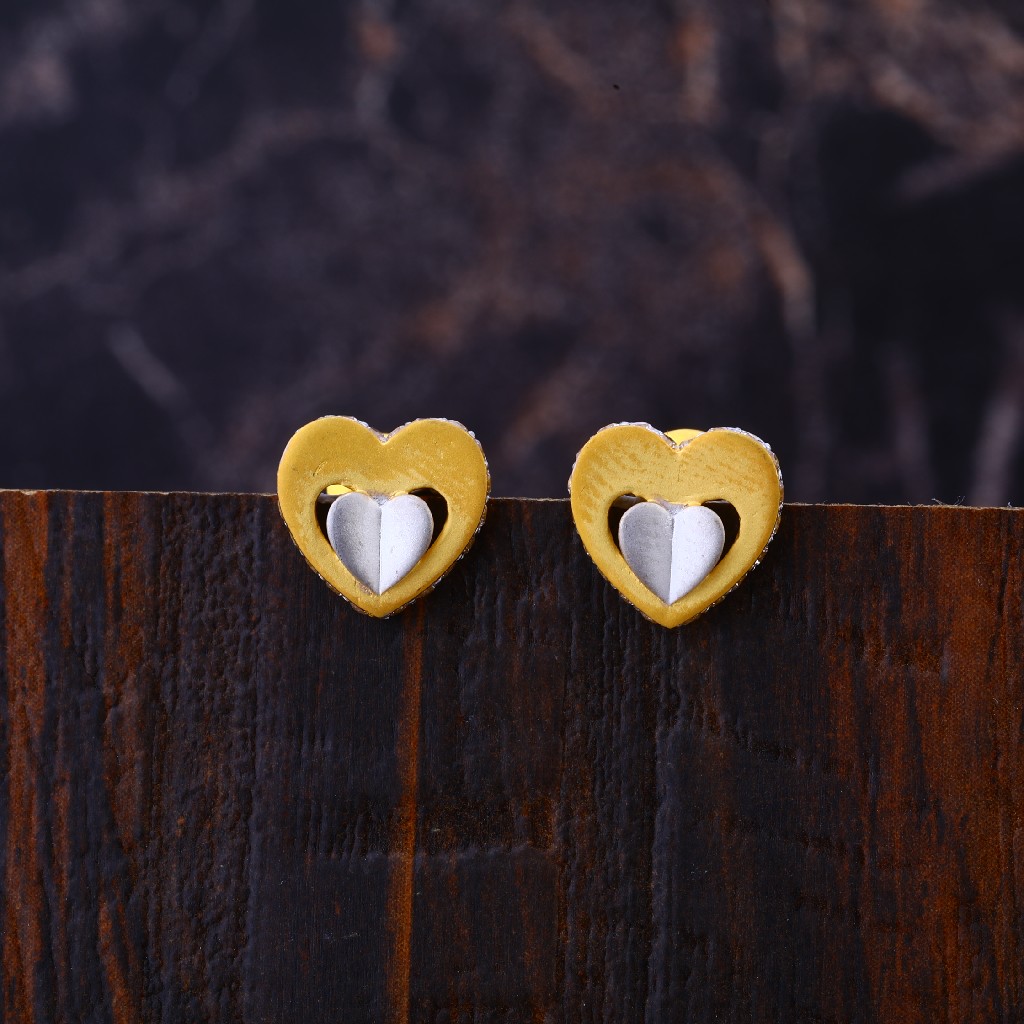 916 Gold Fancy Women's Earring LFE341