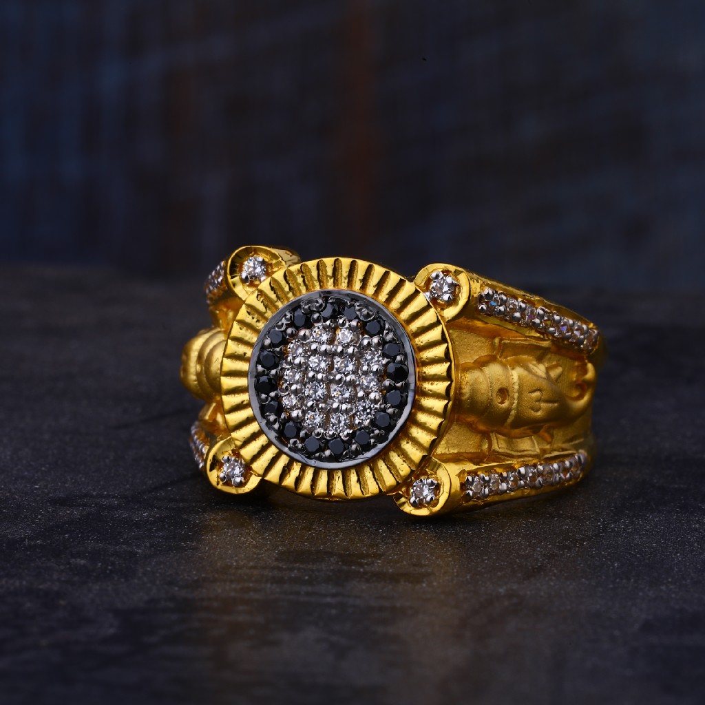 22CT Gold Mens Exclusive Ring MR546