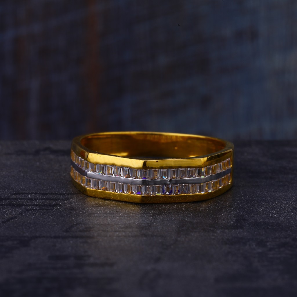 22KT Gold Fancy Mens Ring MR552