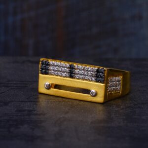 22KT Gold Classic Mens Ring MR555