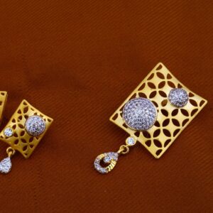916 Gold Classic Hallmark Pendant Set FPS95