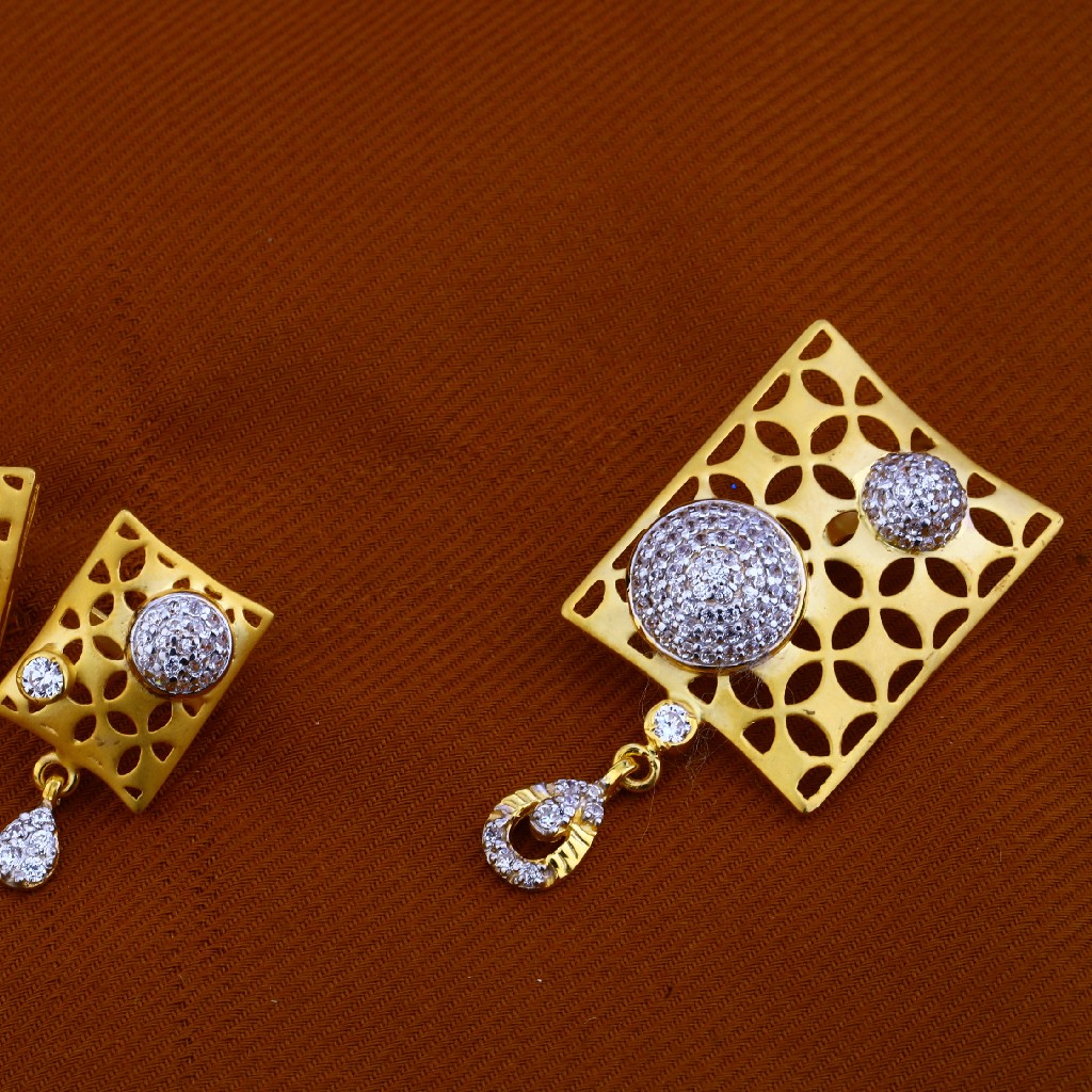 916 Gold Classic Hallmark Pendant Set FPS95