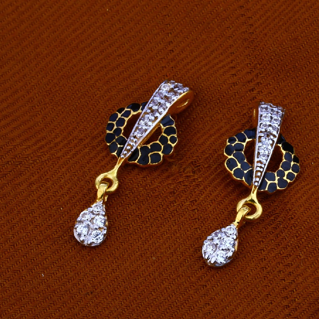 916 Gold Exclusive Pendant Set FPS91 - Image 2