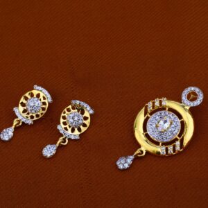 916 Gold Designer Pendant Set FPS90