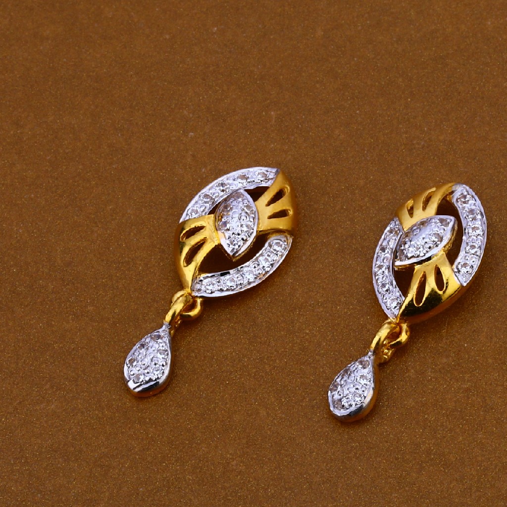 22CT CZ Stylish Pendant Set FPS199 - Image 2