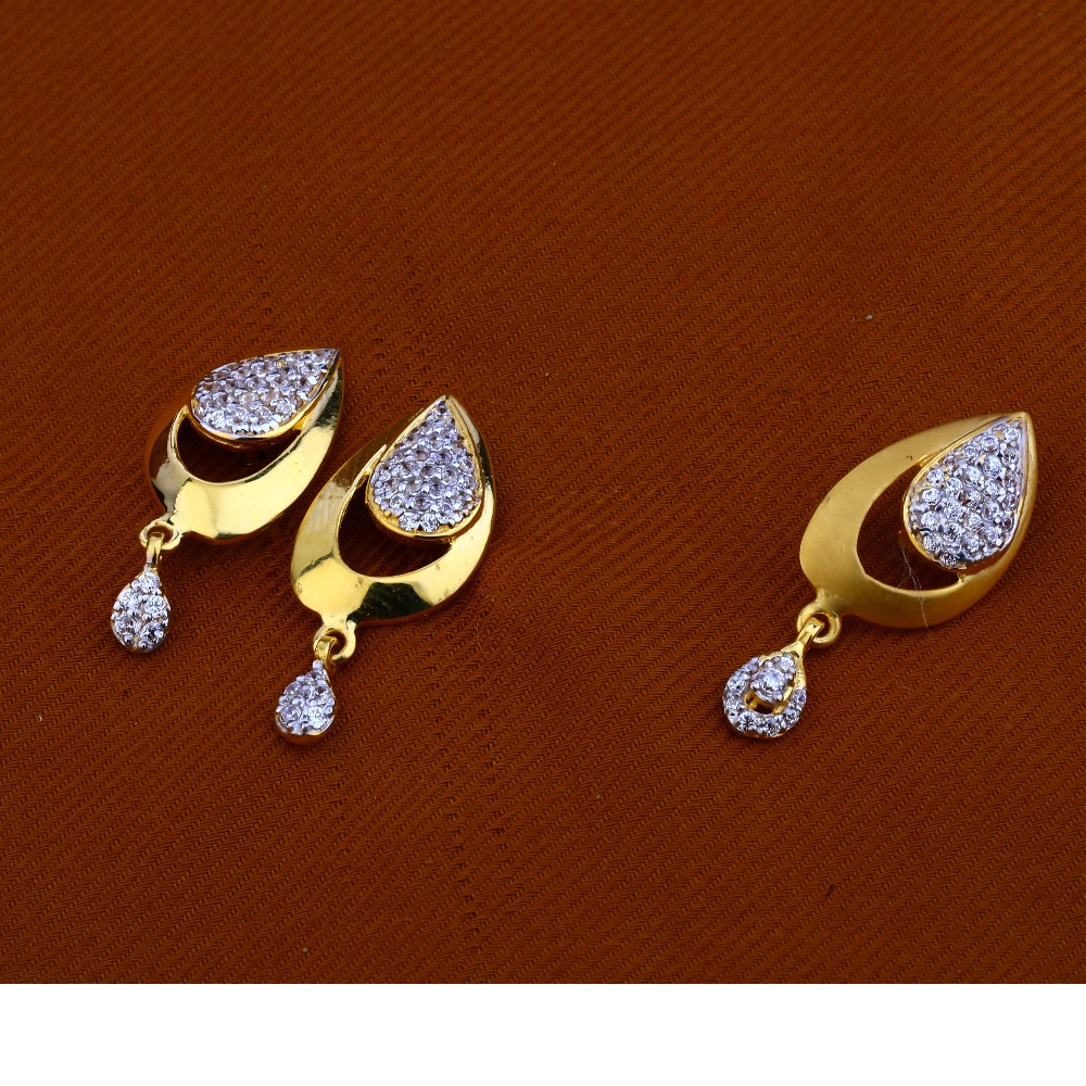 22Ct Gold Hallmark Pendant Set FPS86