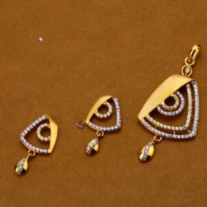 916 Gold Pendant Set FPS172