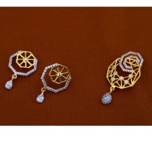 22ct Gold Ladies Hallmark  Pendant Set FPS71