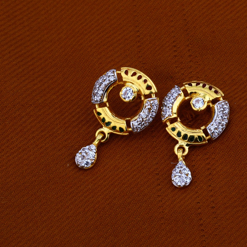 22ct Gold Stylish Pendant Set FPS70 - Image 2