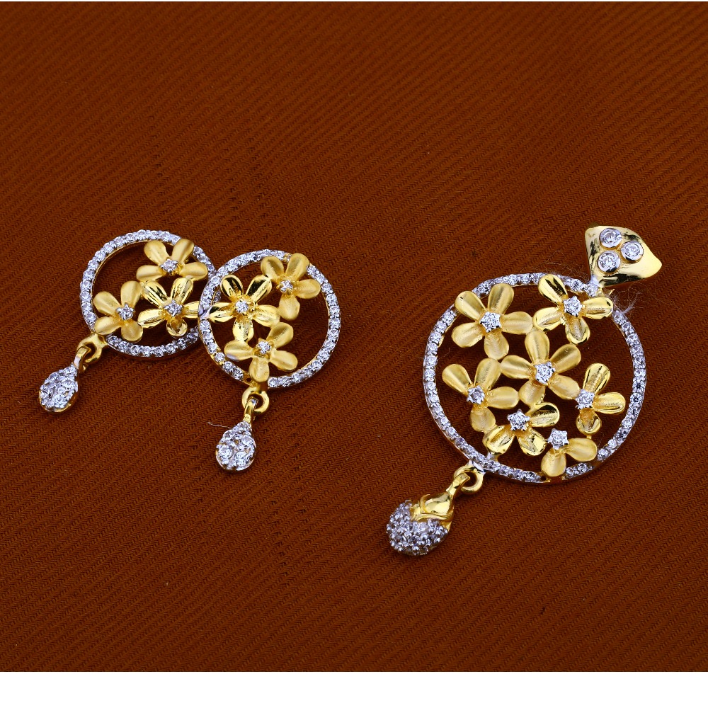 22ct Gold Fancy Pendant Set FPS69