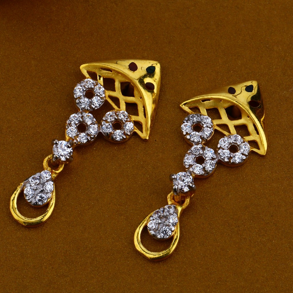 22Kt Gold Hallmark Pendant Set FSP44 - Image 3