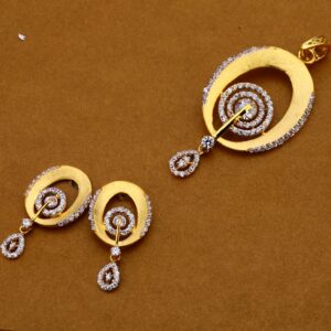 22kt Gold Exclusive Pendant Set FPS110