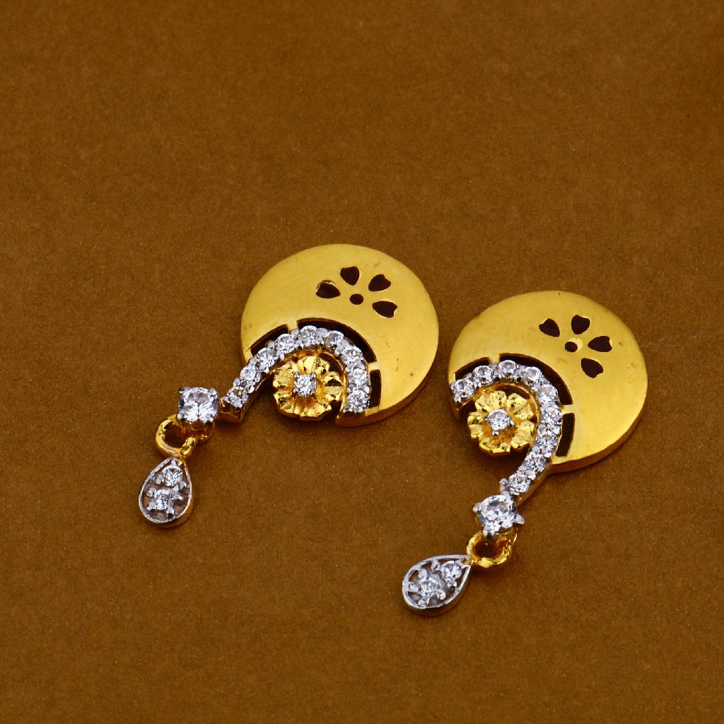 916 Gold Hallmark Ladies Pendant Set FPS22 - Image 3