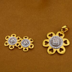 916 Cz Hallmark Ladies Pendant Set FPS23