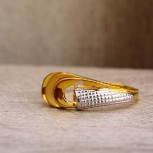 916 Gold Fancy Plain Ring LPR275