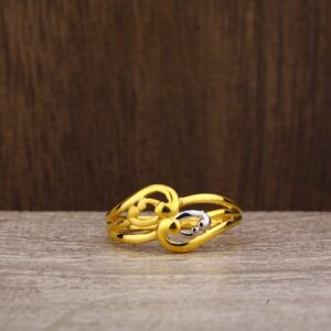 916 Gold Hallmark Plain Ring LPR242