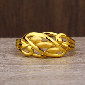 916 Plain Gold Exclusive Ring LPR210