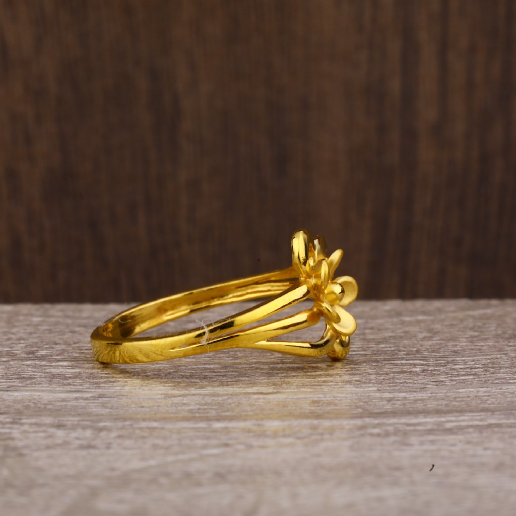 916 plain gold classic ring lpr212 - Image 3