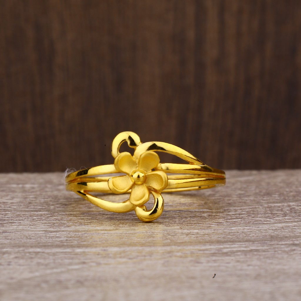 916 plain gold classic ring lpr212