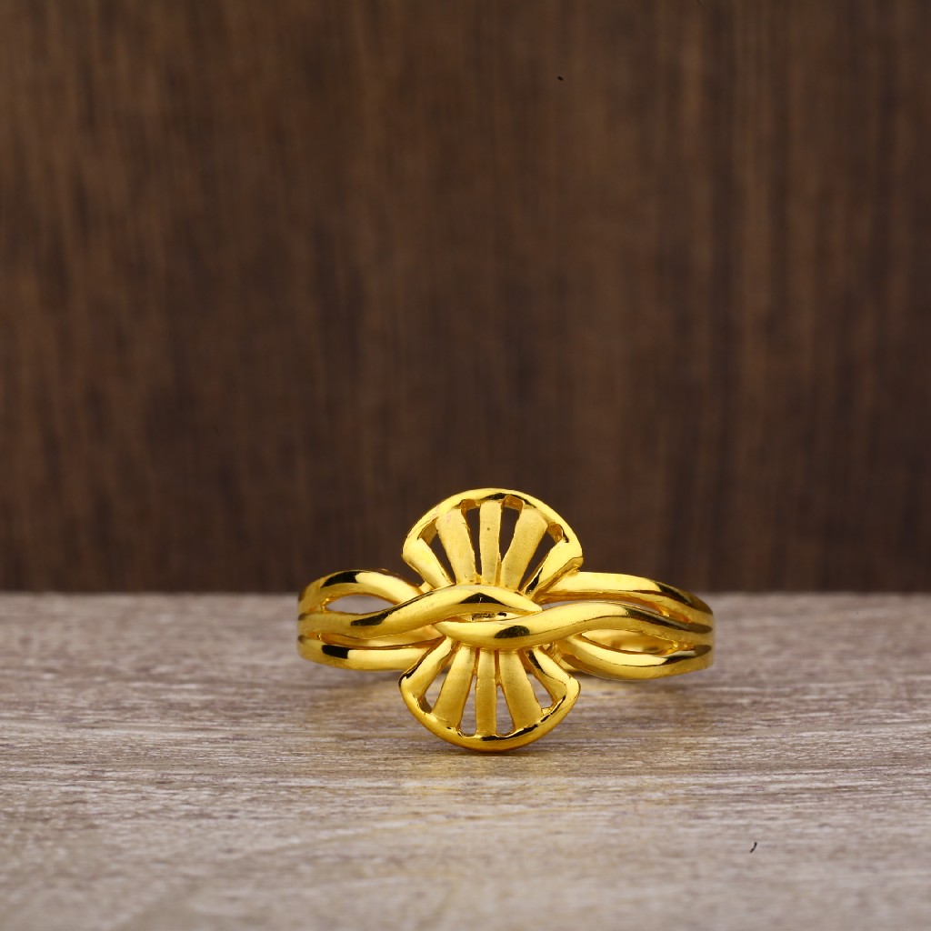 22kt Gold Exclusive Plain Ring LPR227