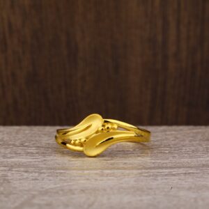916 Gold  Plain Ring LPR232
