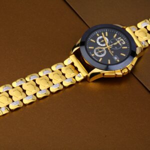 22kt Gold Hallmark Stylish Mens Watch MW11