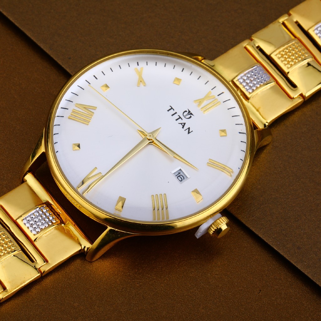 22kt Gold Hallmark Fancy Mens Watch MW12 - Image 2