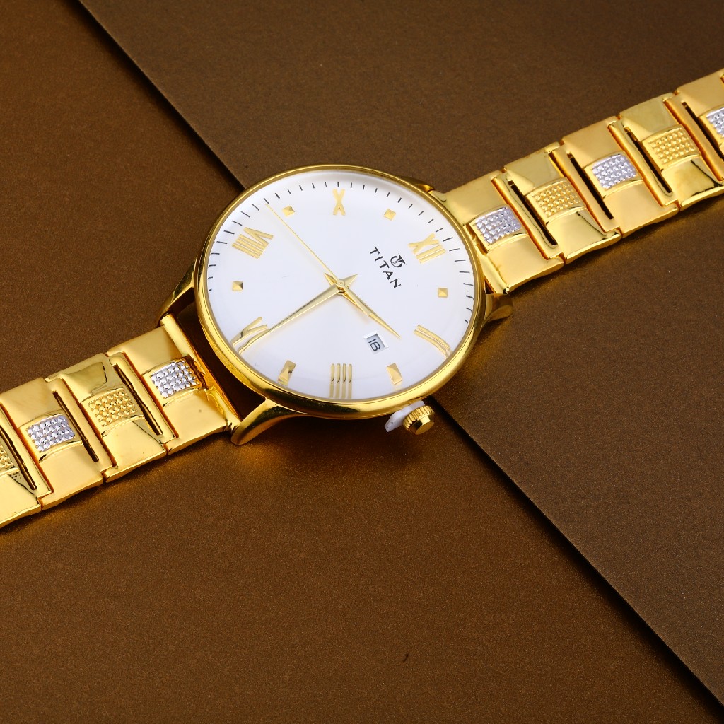 22kt Gold Hallmark Fancy Mens Watch MW12
