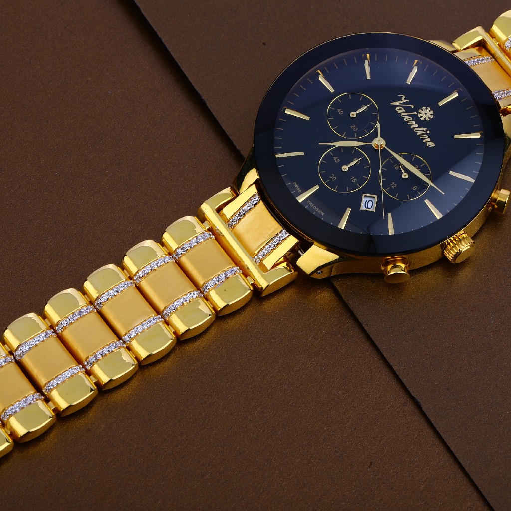 916 gold mens hallmark  watch mw23