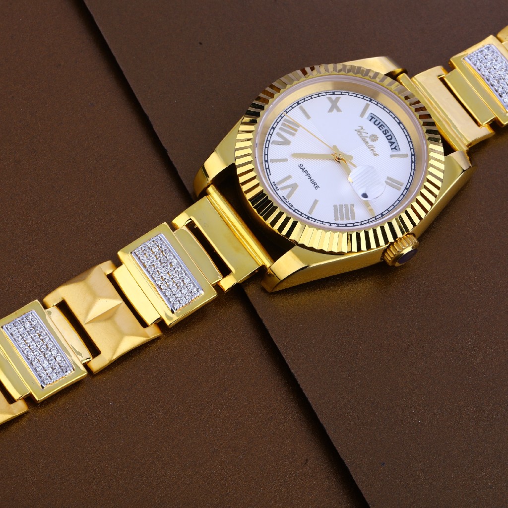 916 Gold Mens Designer Watch MW27