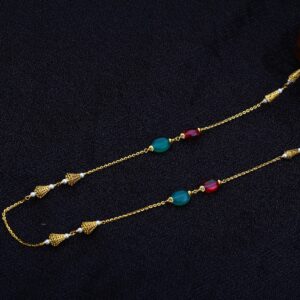 22kt Gold Fancy Women's Antique Chain Mala AC134
