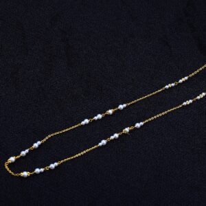 22kt Gold Designer  Women's Antique Chain Mala AC136