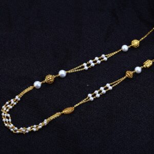 22kt Gold  Classic Women's Antique Chain Mala AC137