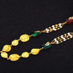 916 Gold Hallmark Stylish Mala AC151