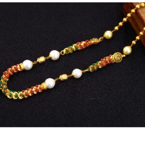 916 Gold Fancy  Moti Chain  Mala AC149